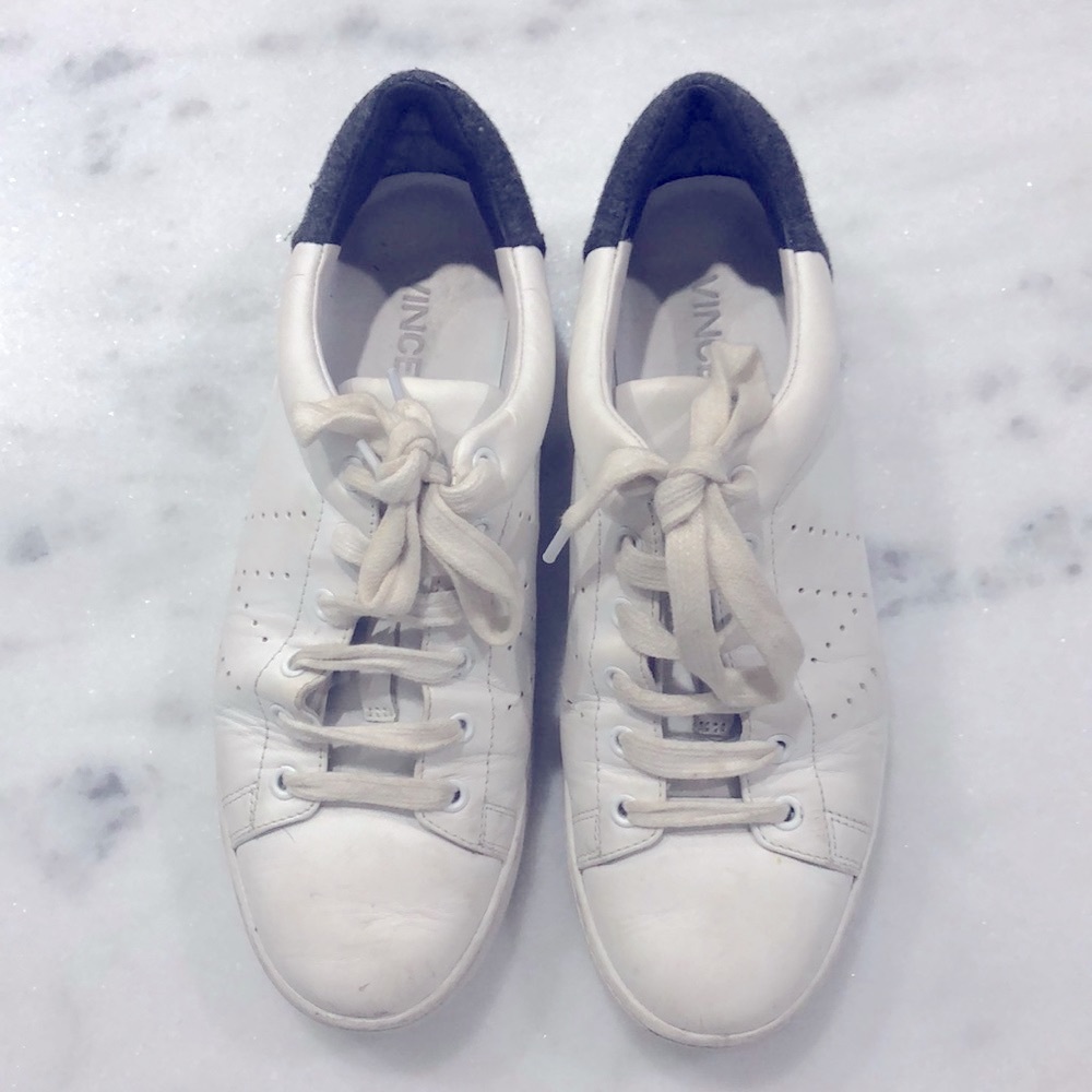 White Vince Sneakers